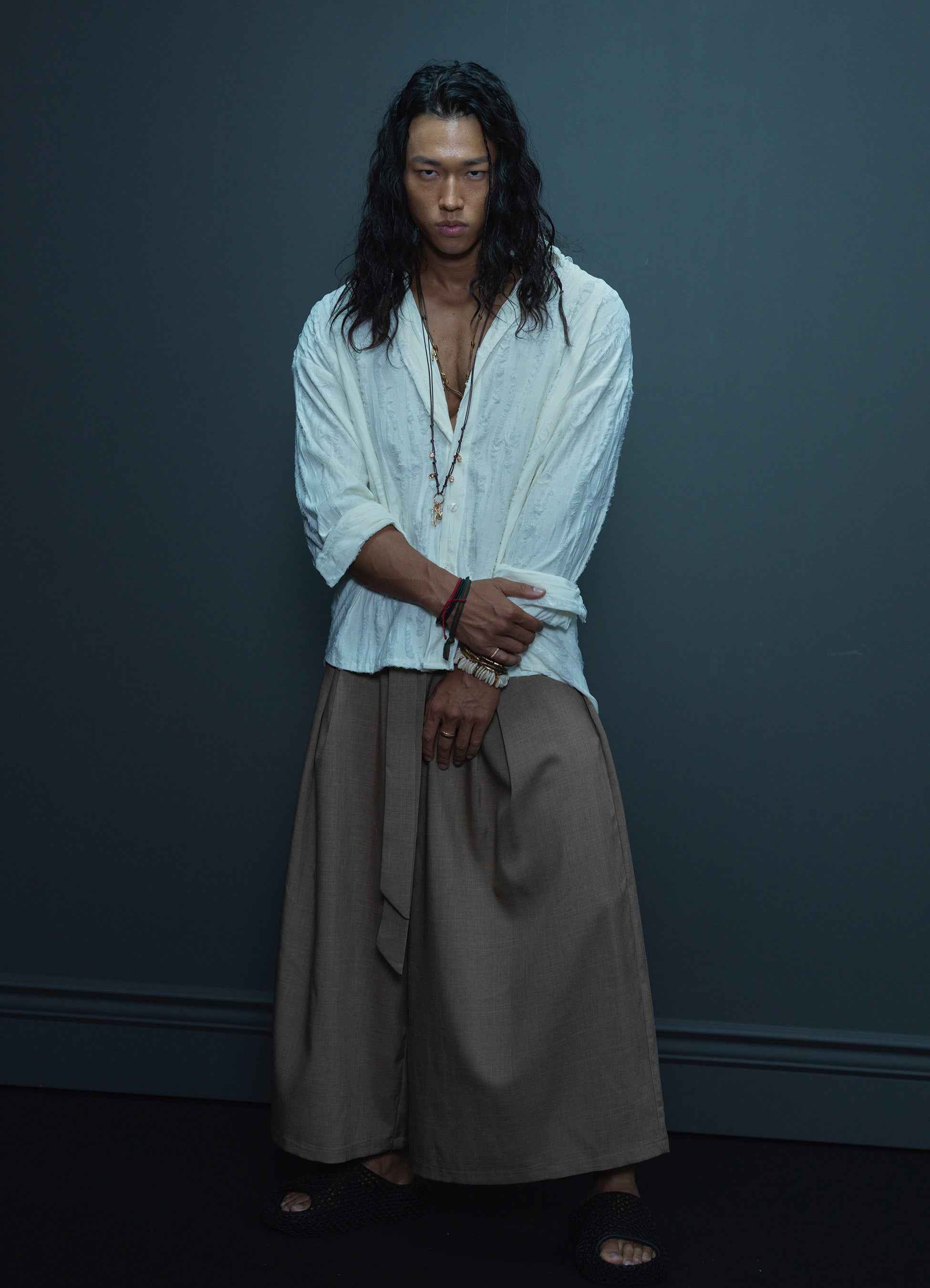 FIED_HAKAMA CULOTTE PANTS BEIGE (사본)