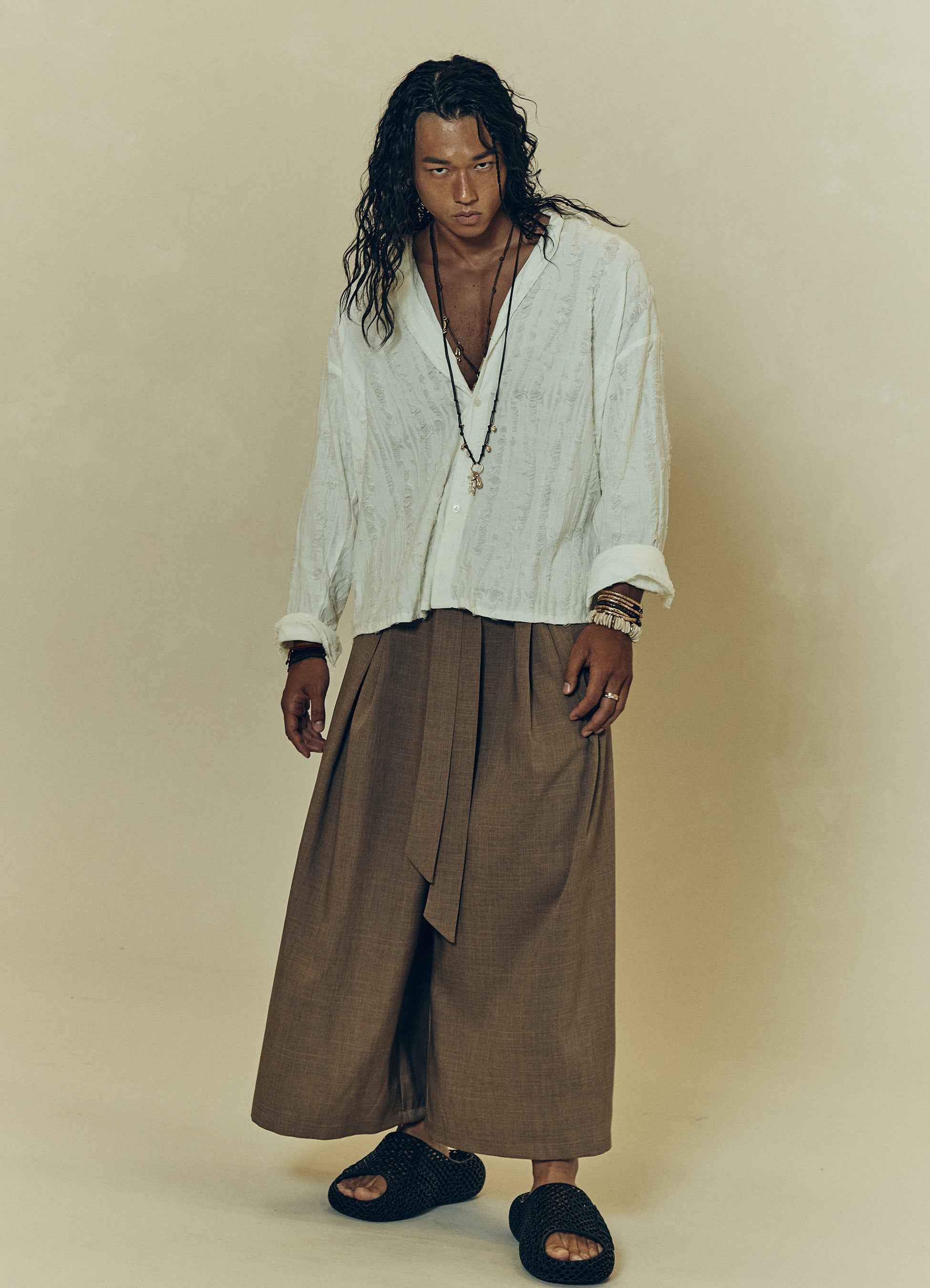 FIED_HAKAMA CULOTTE PANTS BEIGE (사본)