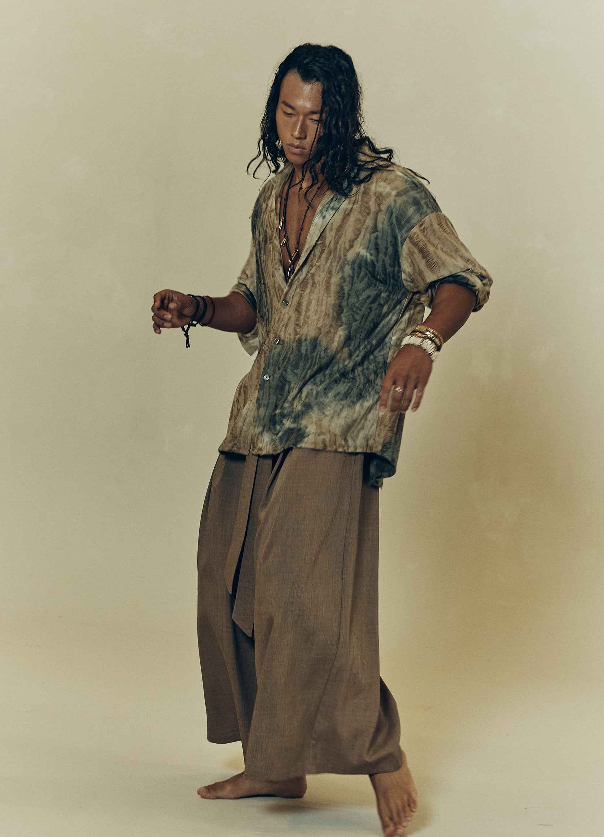 FIED_DAMAGE SHIRT KHAKI BEIGE (사본)