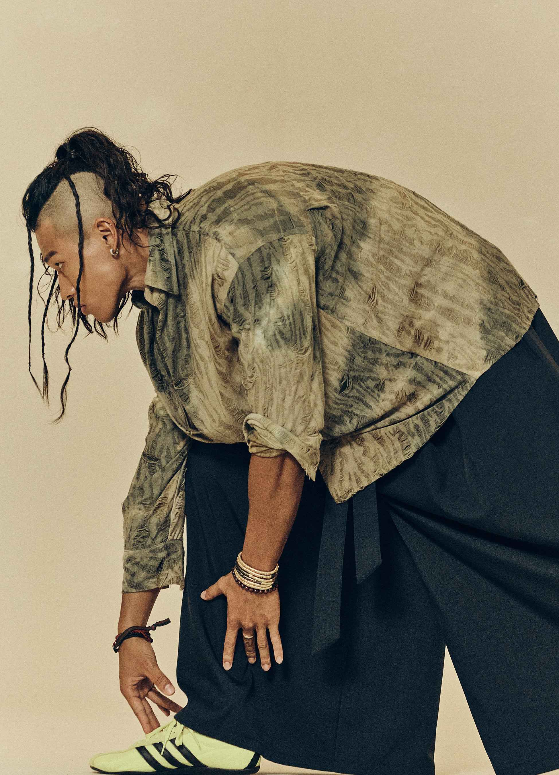 FIED_DAMAGE SHIRT KHAKI BEIGE (사본)