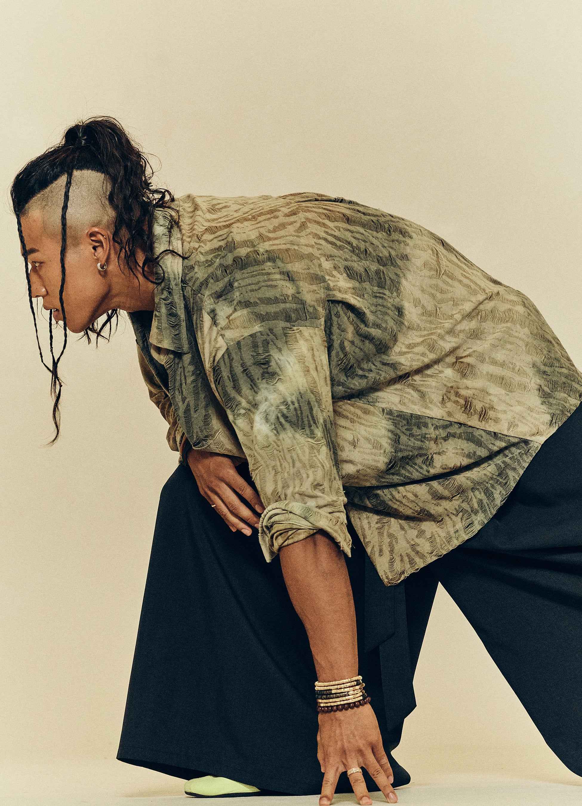 FIED_DAMAGE SHIRT KHAKI BEIGE (사본)