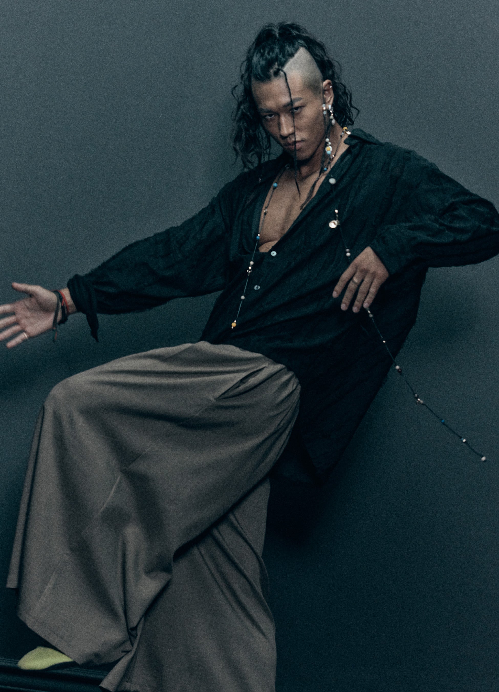 FIED_DAMAGE SHIRT BLACK