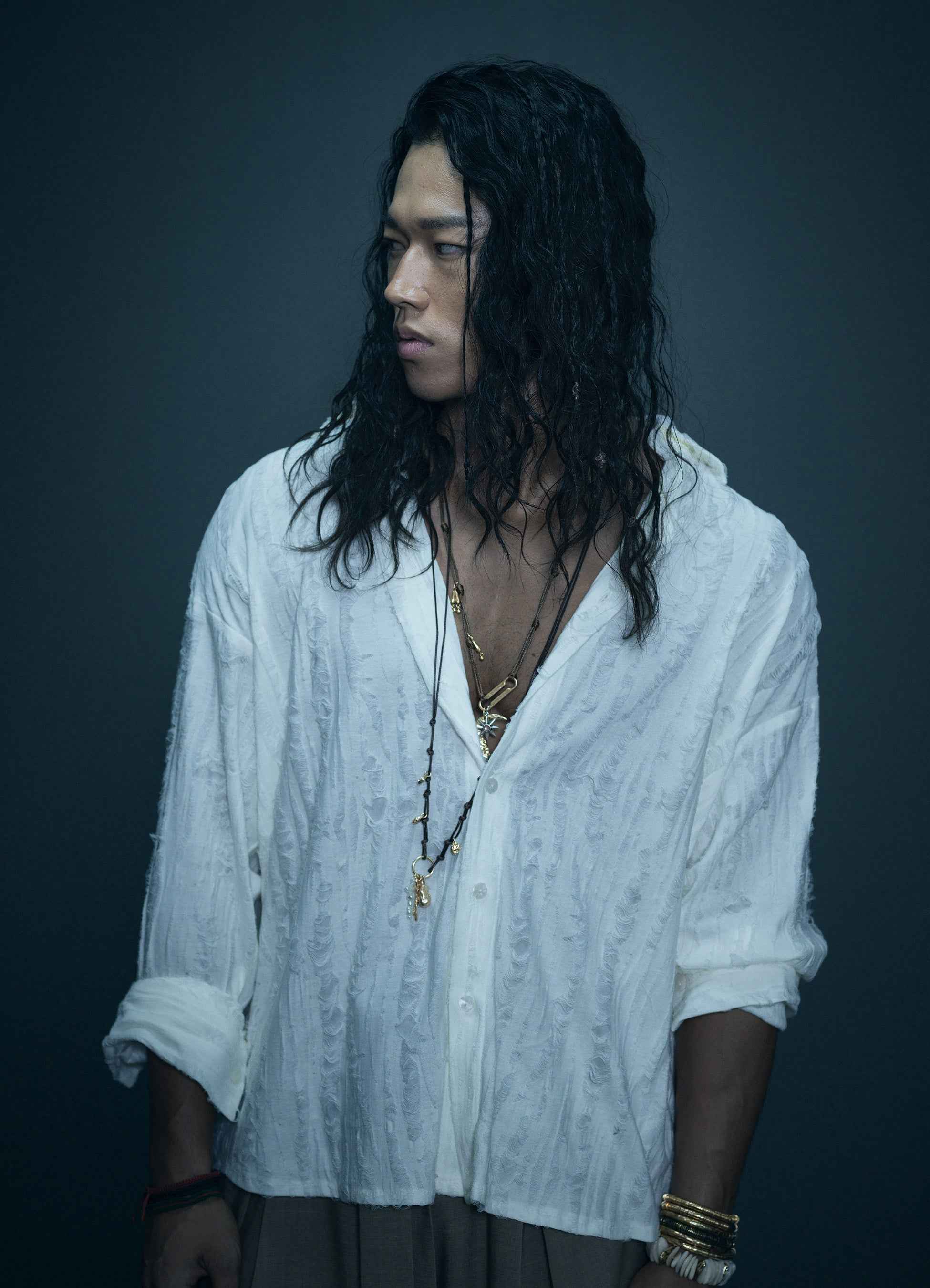 FIED_DAMAGE SHIRT WHITE (사본)