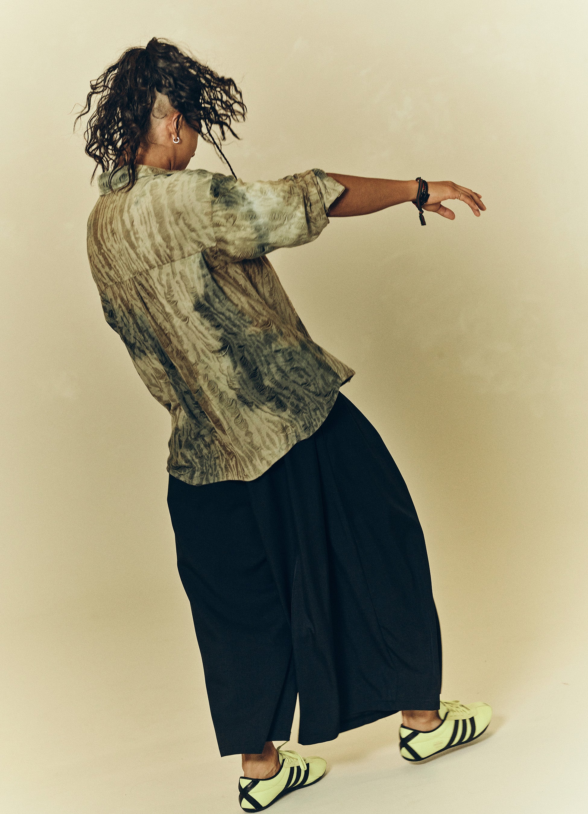 FIED_HAKAMA CULOTTE PANTS NAVY