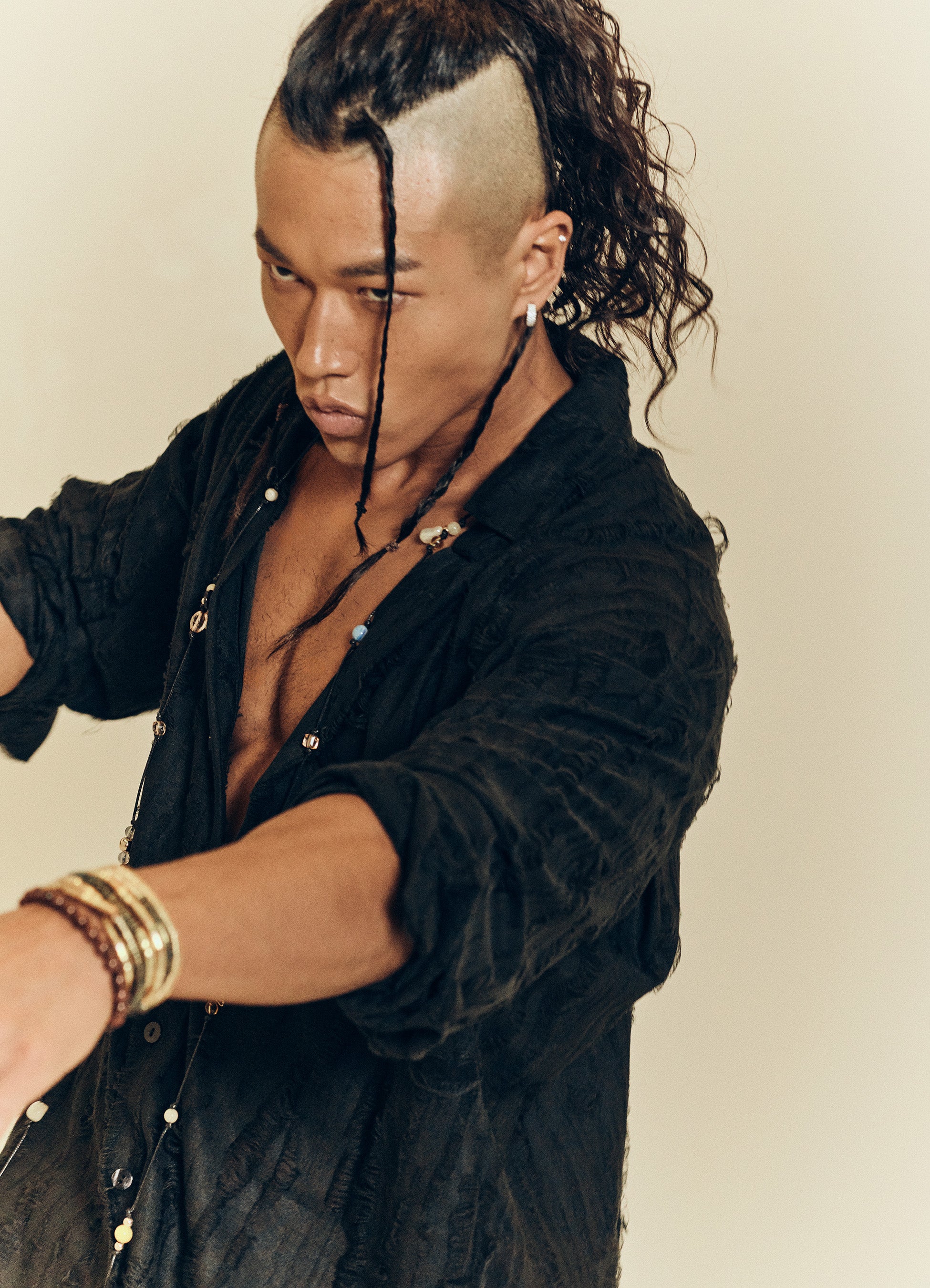 FIED_DAMAGE SHIRT BLACK