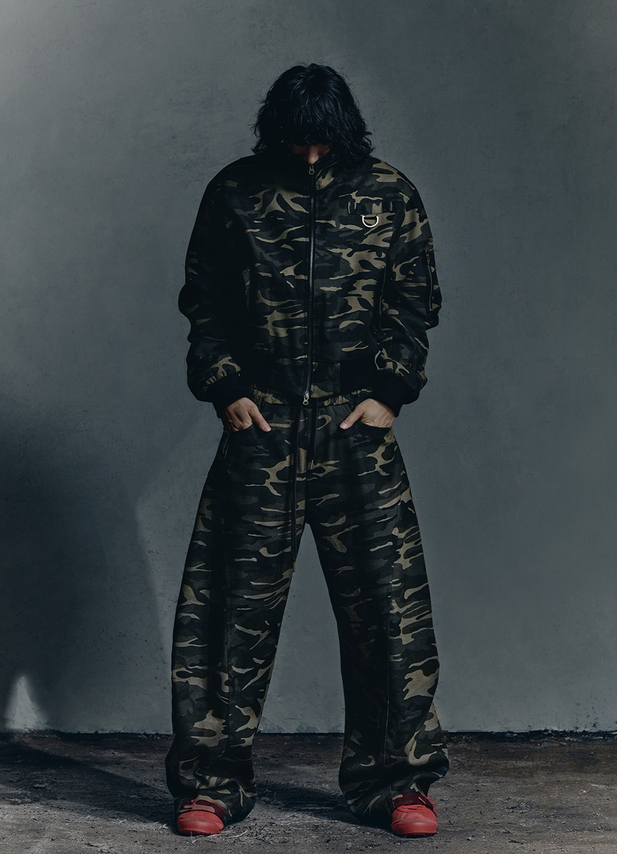 SCULPTOR CAMO JACKET PANTS SET