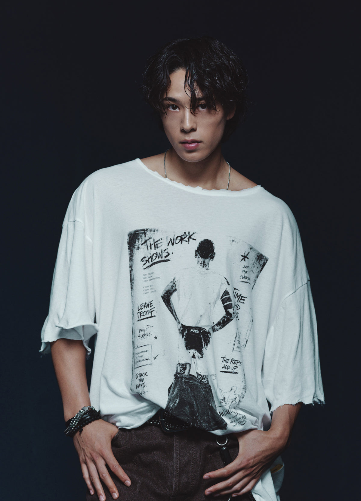 WHITE MAGMA TEE