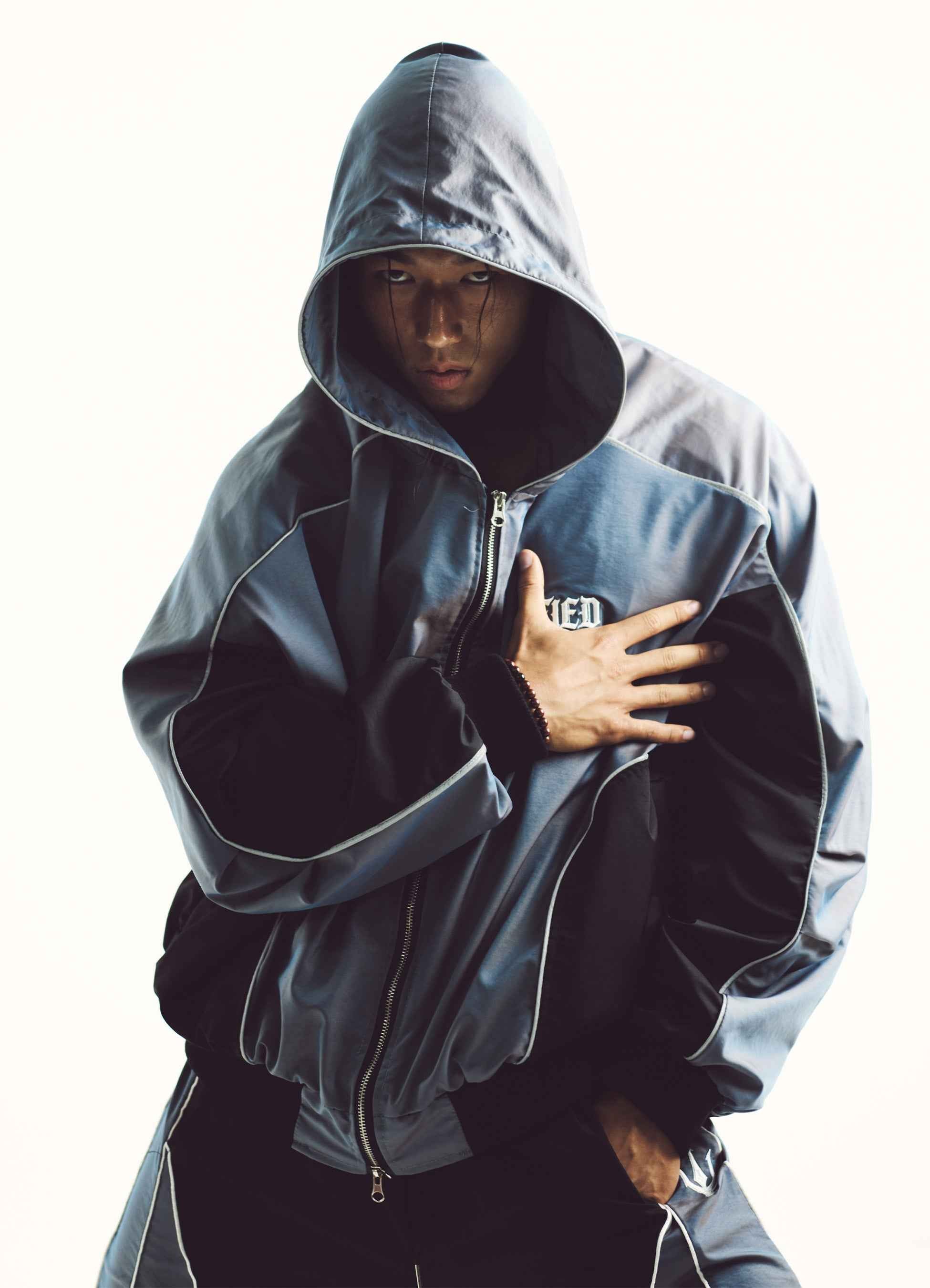 Sky Pearl Hood Jumper