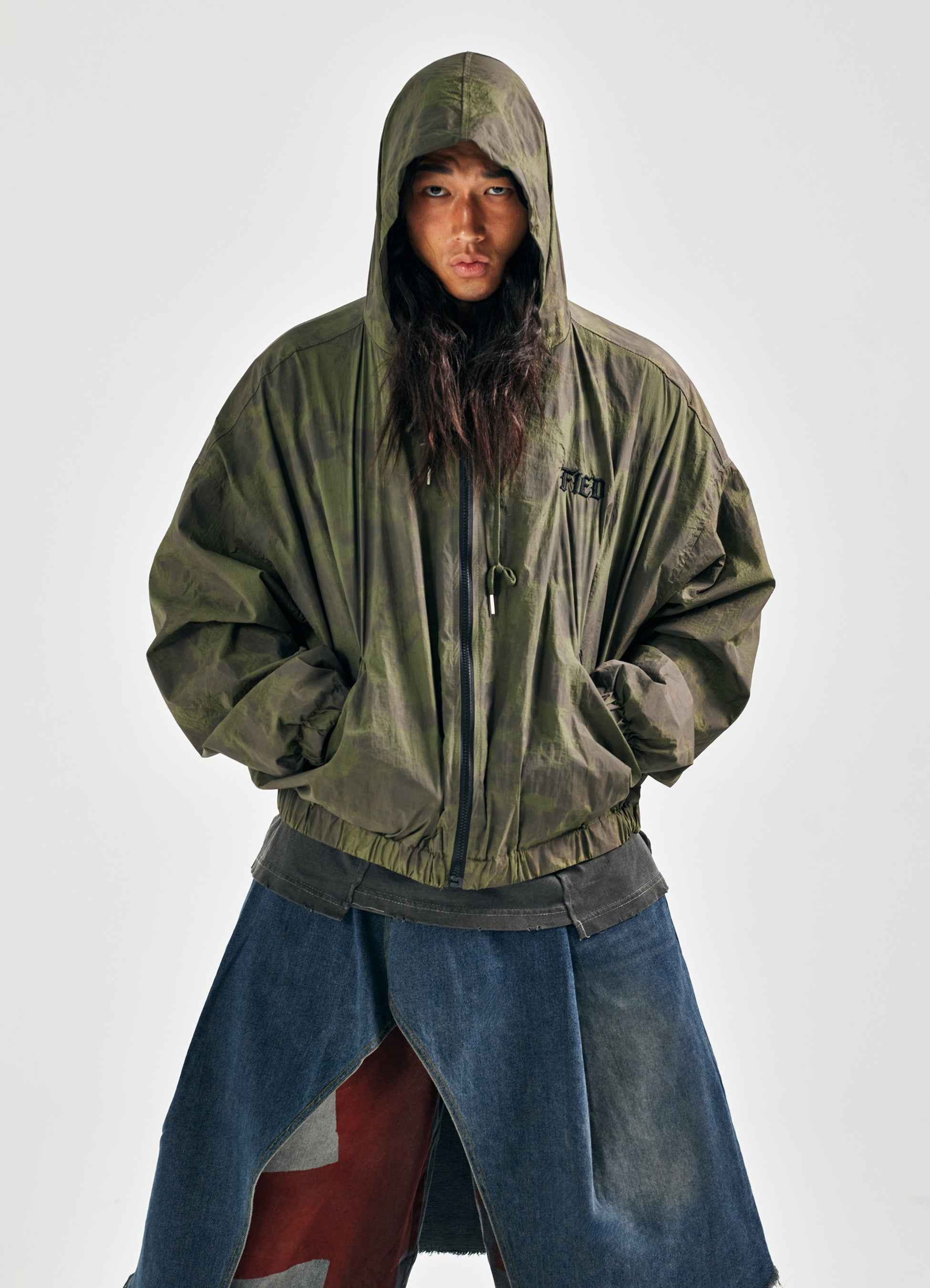 Cloud Windbreaker Khaki