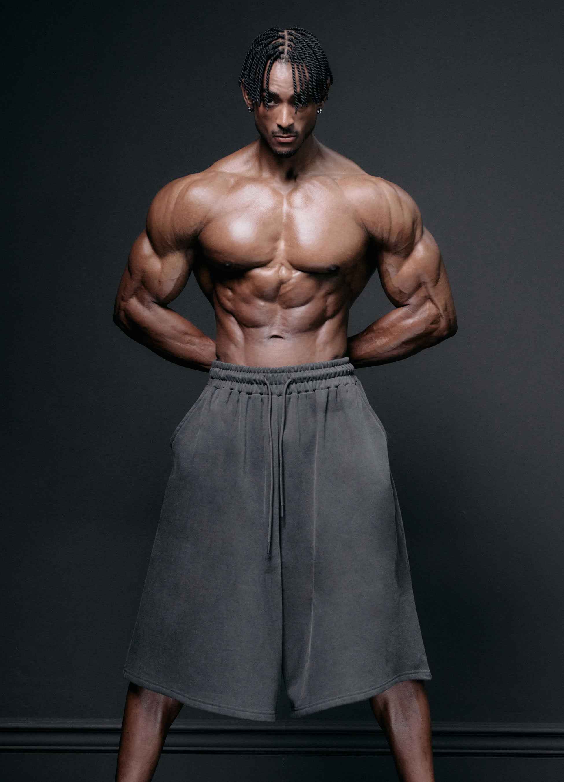 Bermuda Shorts Faded Gray (사본)