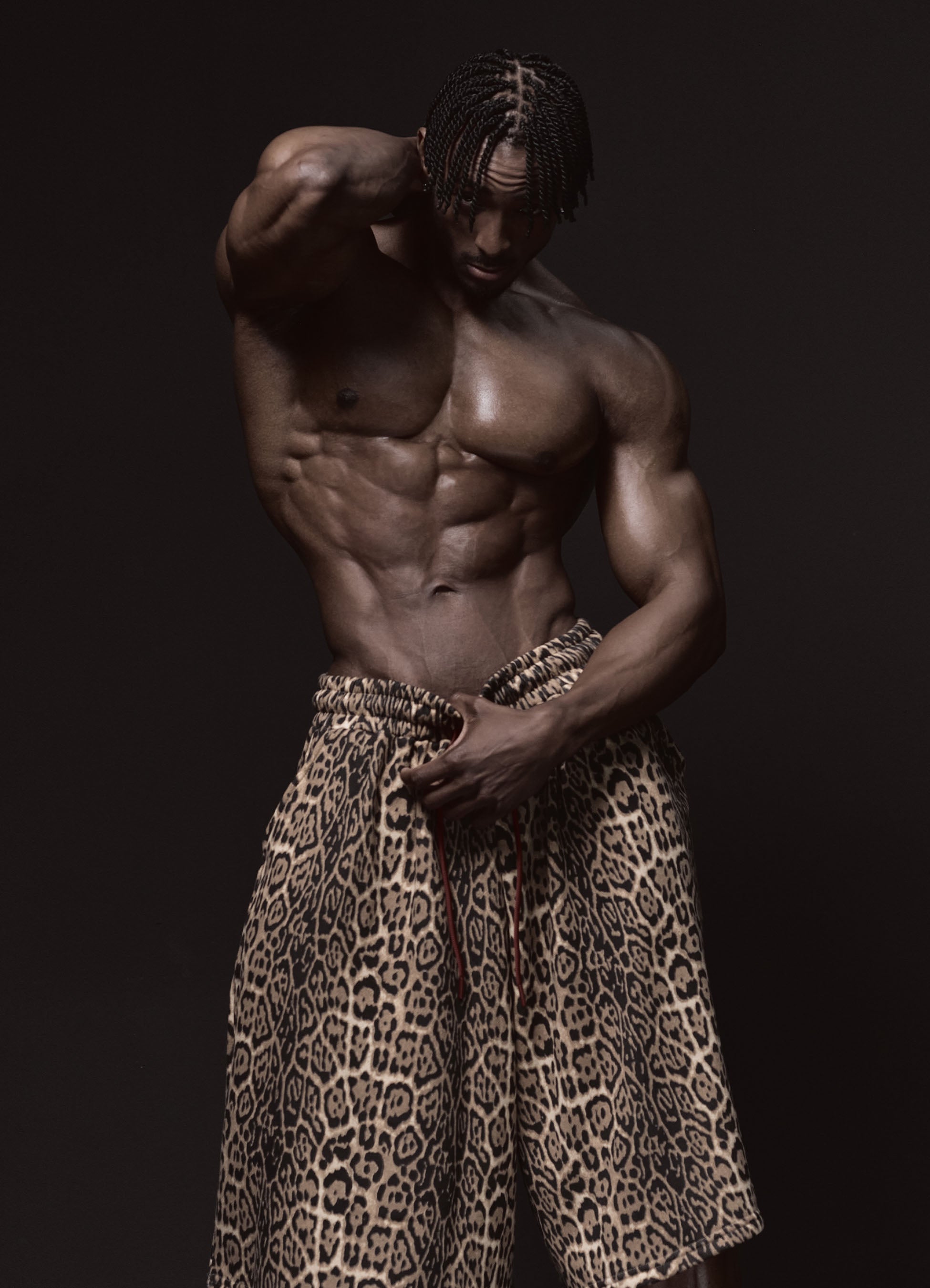 Bermuda Shorts Leopard Gold - Fied World