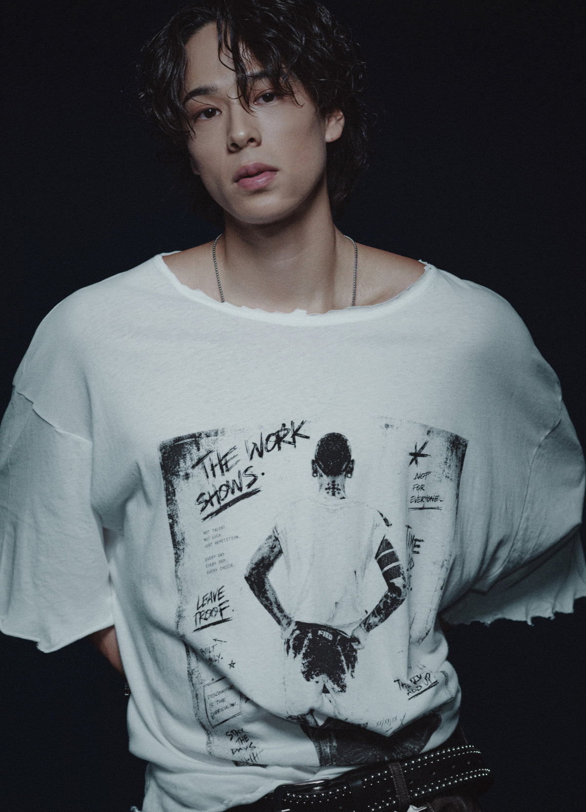 WHITE MAGMA TEE