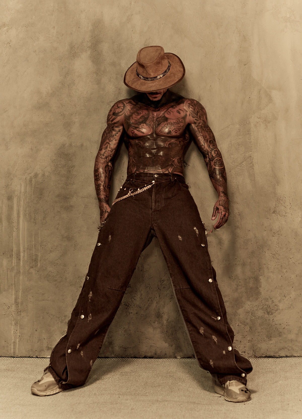 Raw Fied 01 Jeans Brown