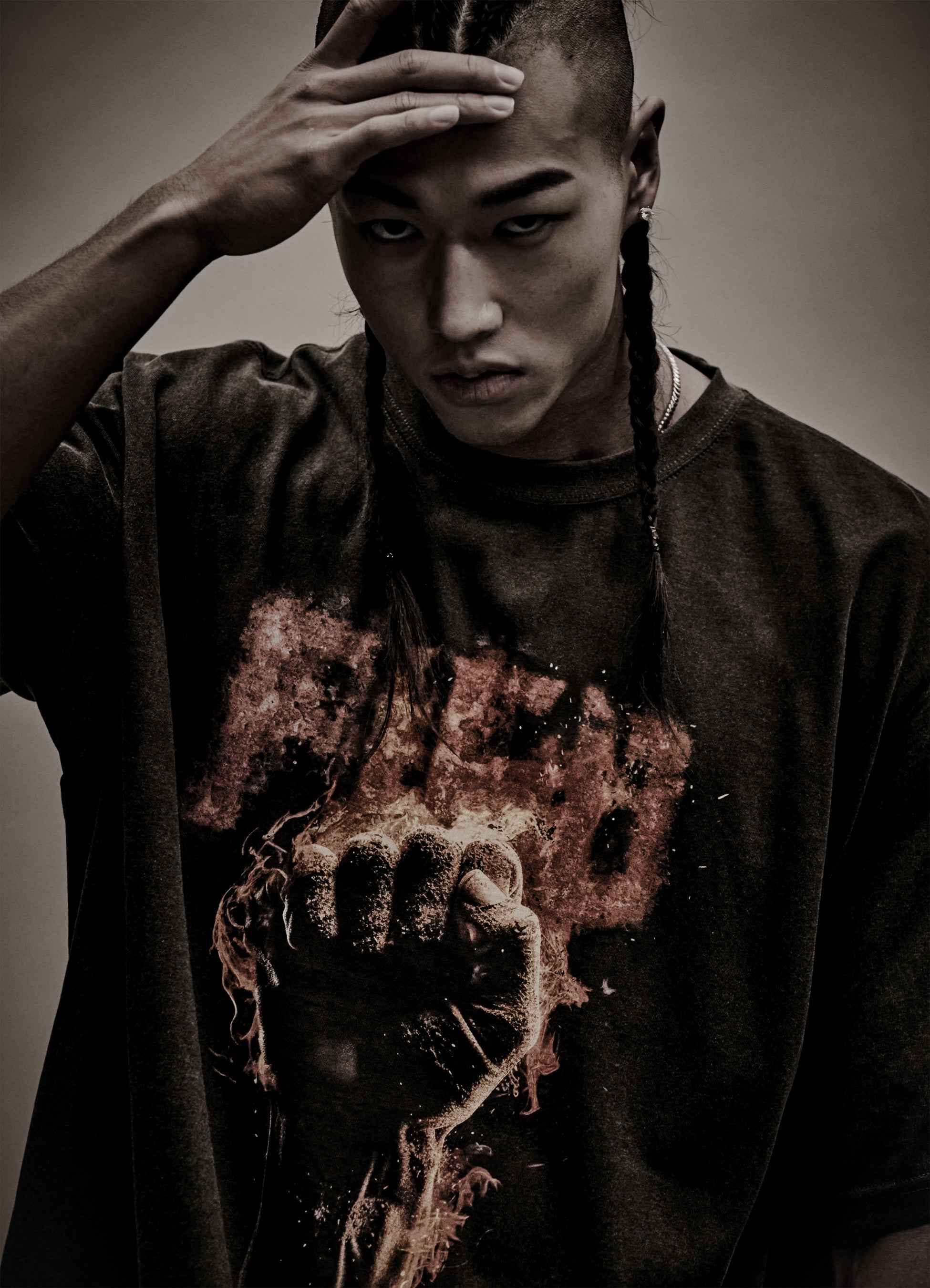 Fire Fist T-Shirt - Fied World