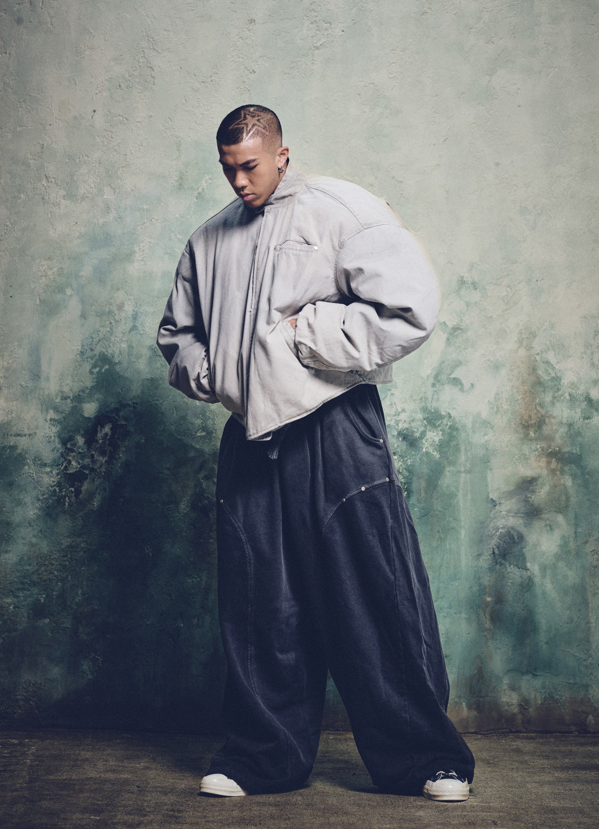 Moto Curve Washing Jacket Light