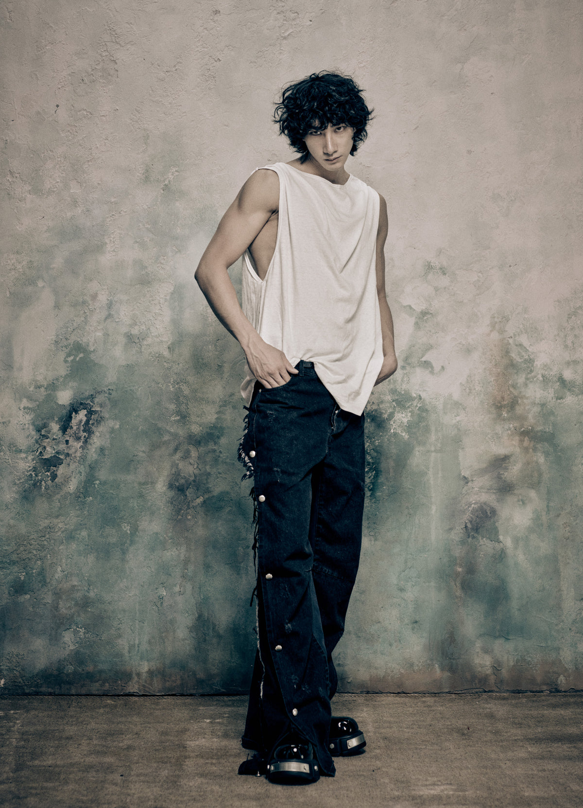 Raw FIED 01 Jeans Black
