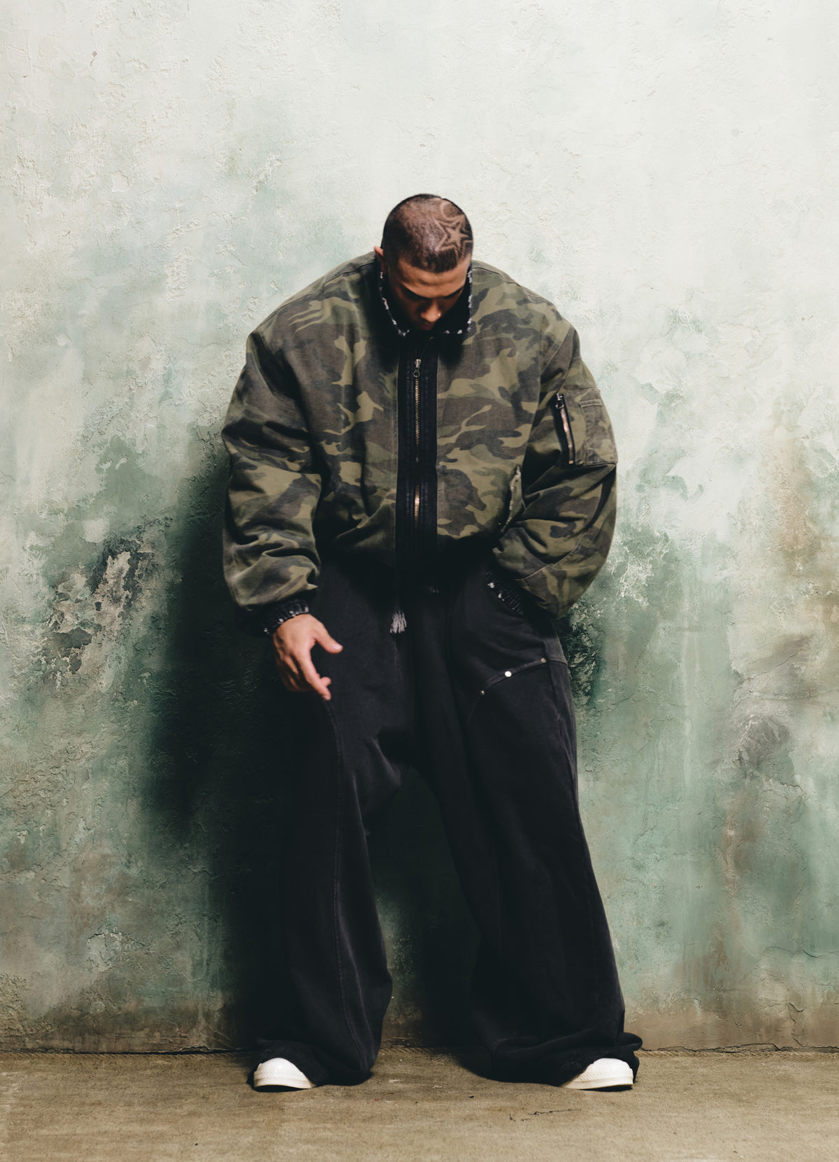 Graze Camo Bomber Jacket