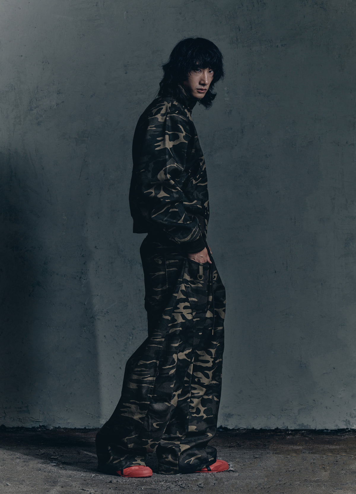 SCULPTOR CAMO JACKET PANTS SET