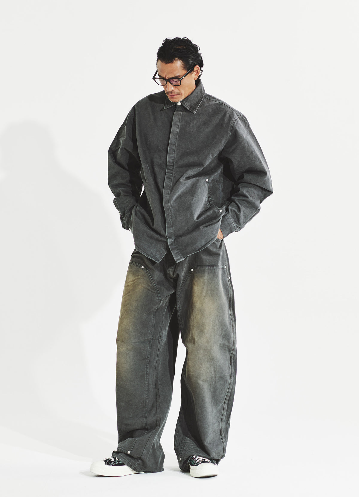 Garment Work Pants Deep Grey