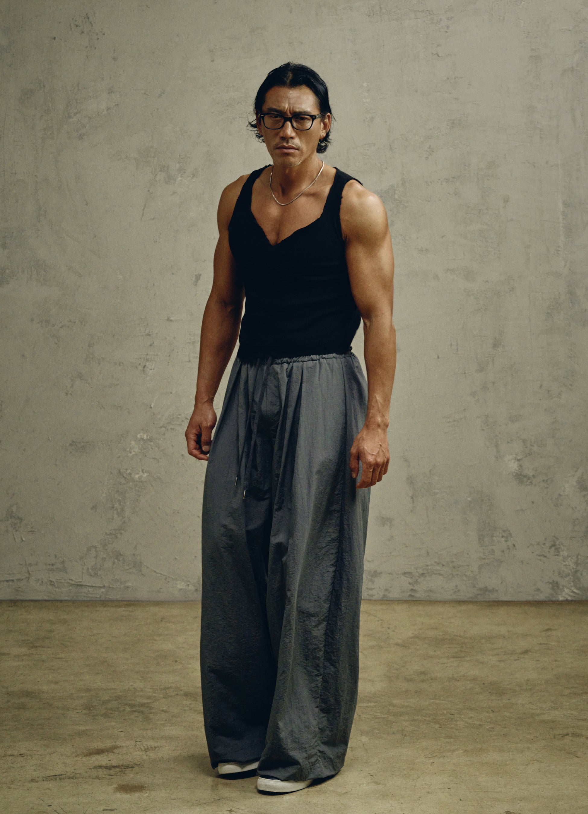 AIR KENDO WIDE PANTS – GRAY