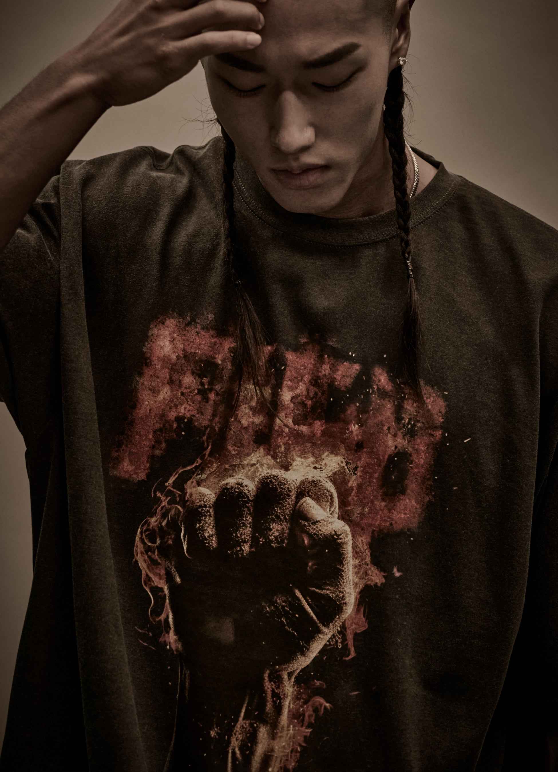 Fire Fist T-Shirt - Fied World