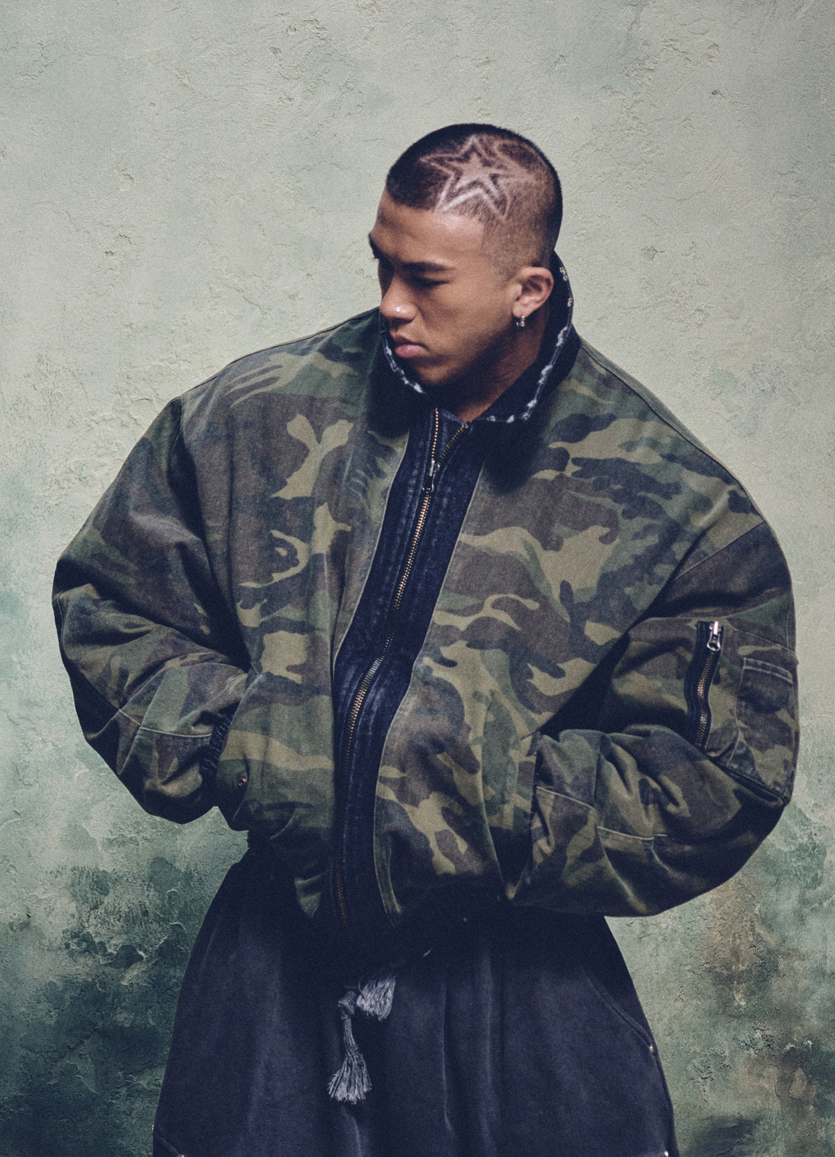 Graze Camo Bomber Jacket