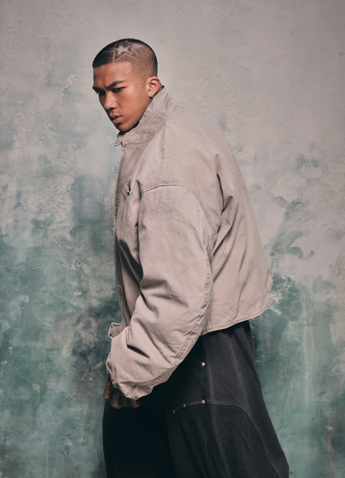Moto Curve Washing Jacket Light
