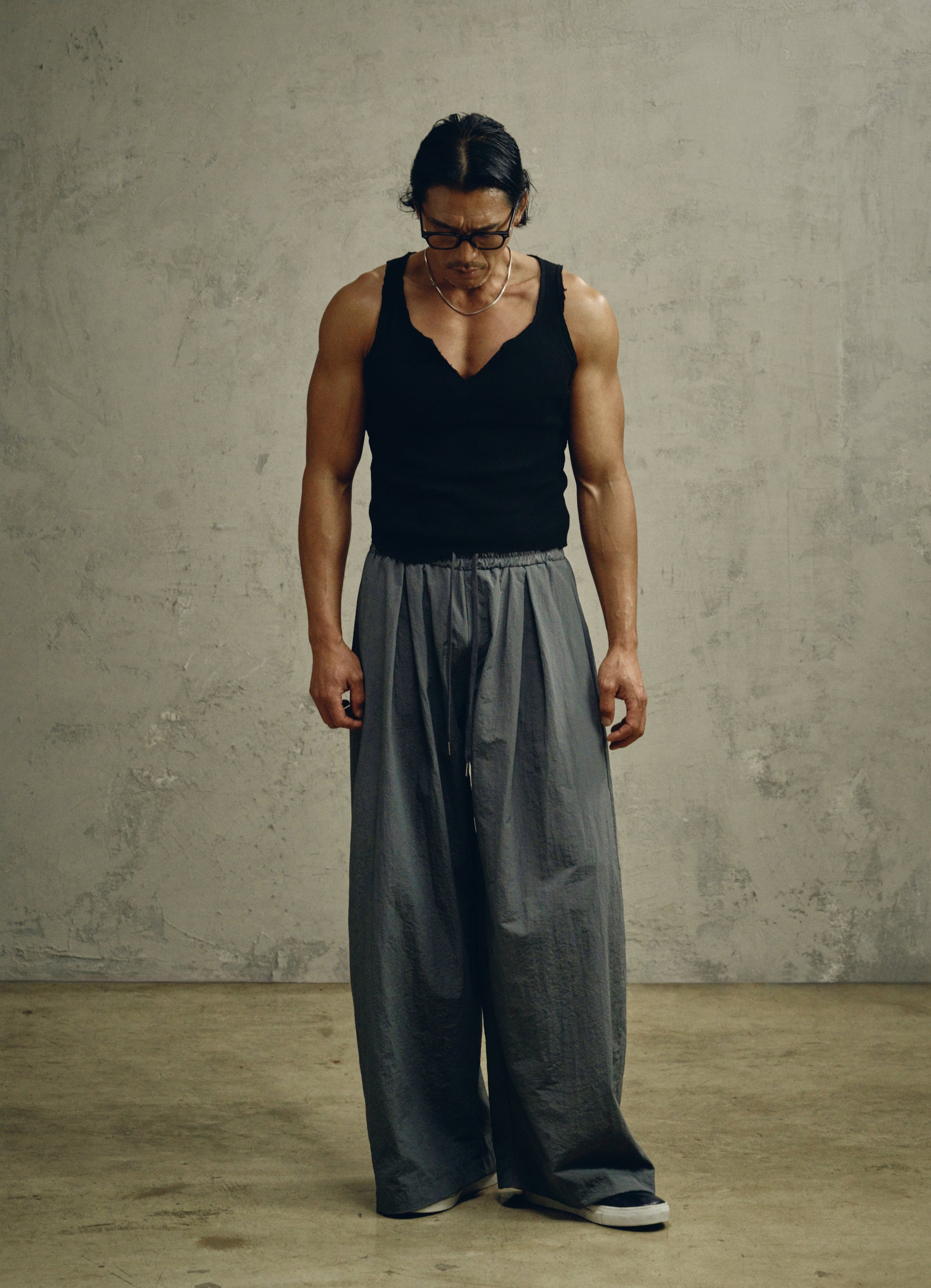 AIR KENDO WIDE PANTS – GRAY