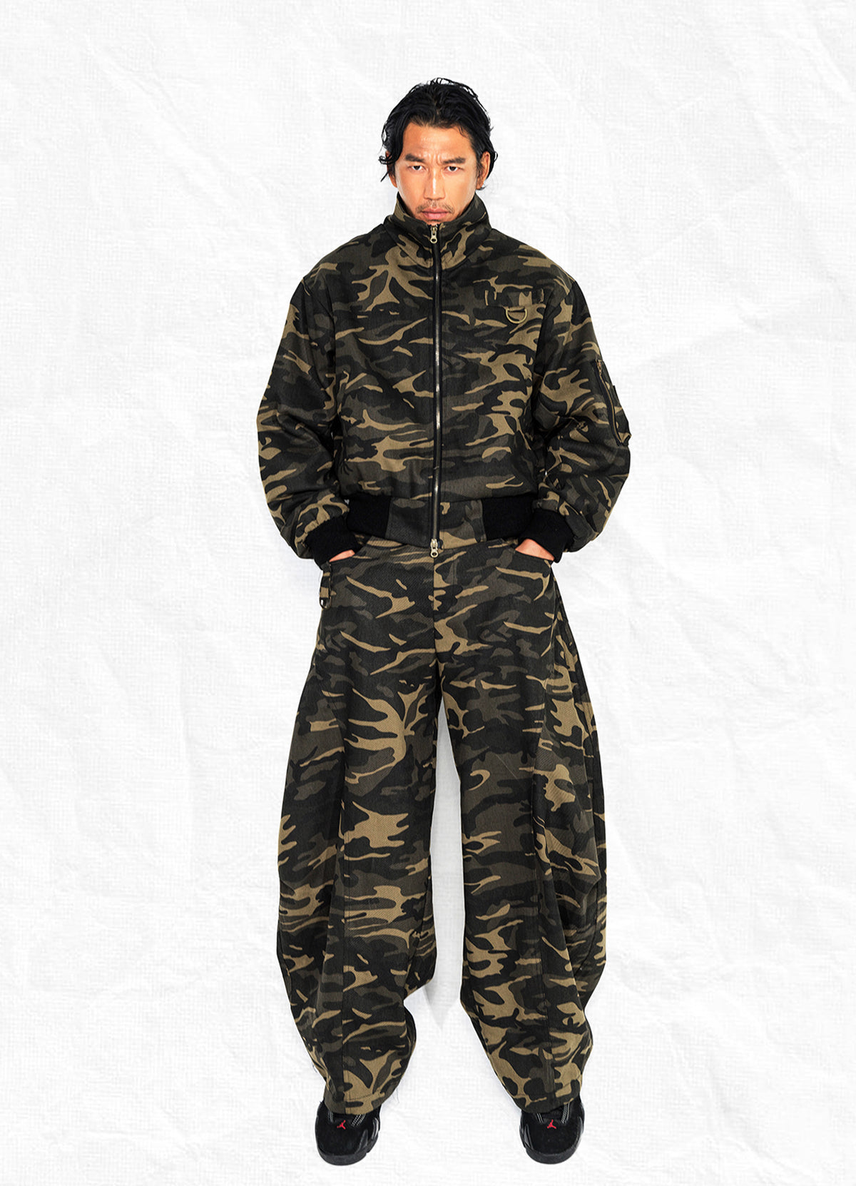 SCULPTOR CAMO JACKET PANTS SET