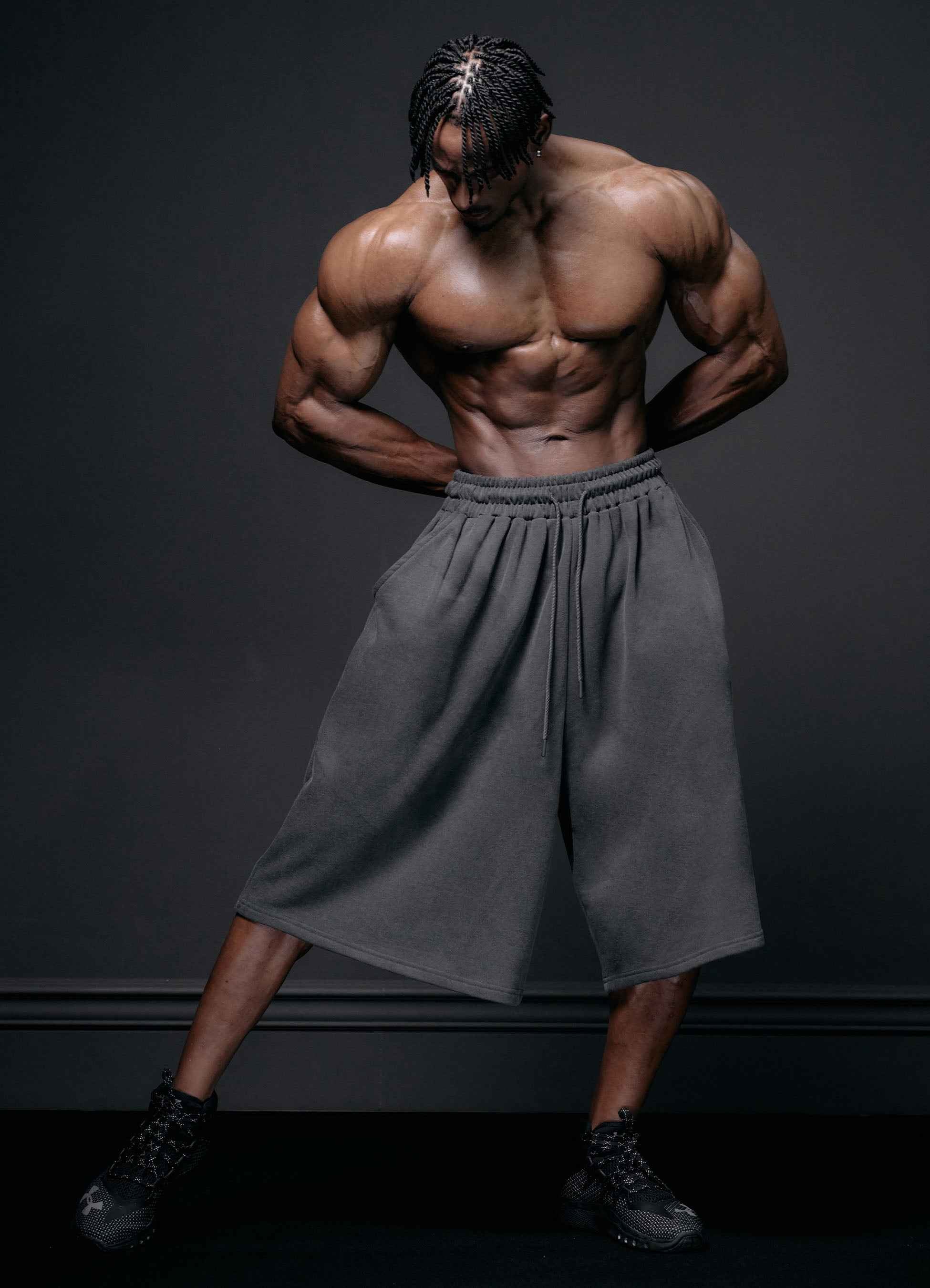 Bermuda Shorts Faded Gray (사본)