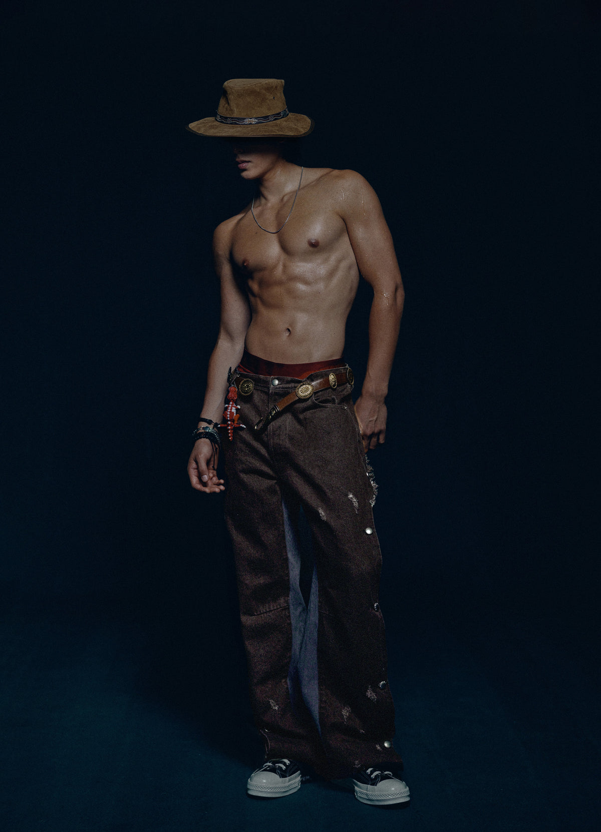Raw Fied 01 Jeans Brown