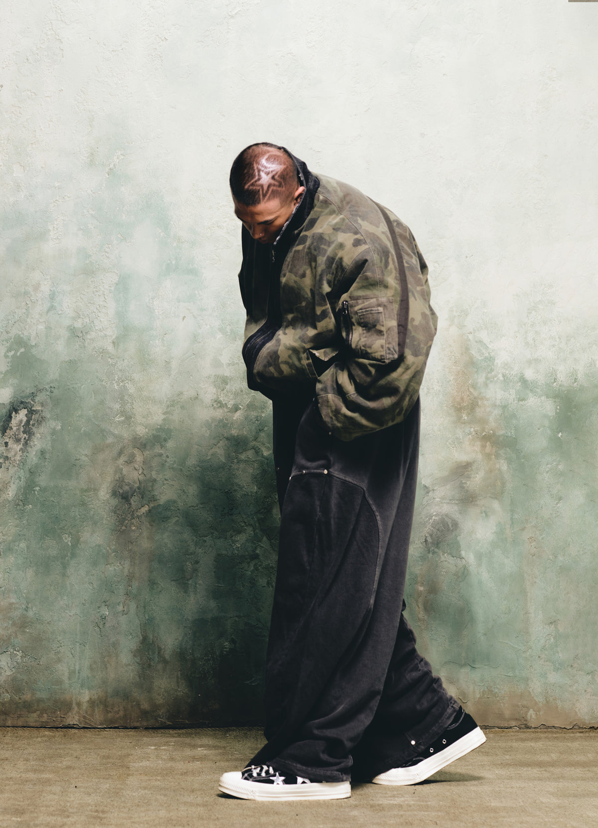 Graze Camo Bomber Jacket