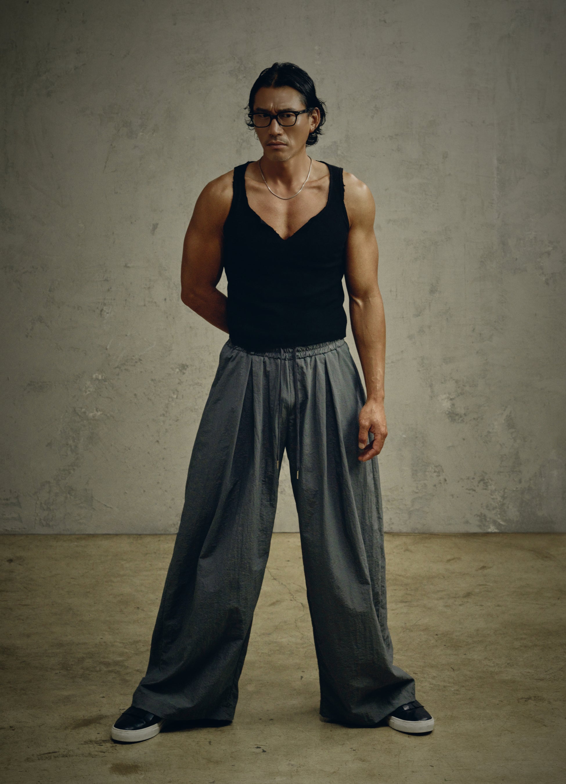 AIR KENDO WIDE PANTS – GRAY