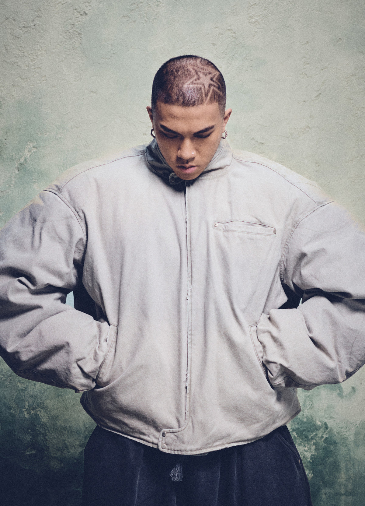 Moto Curve Washing Jacket Light