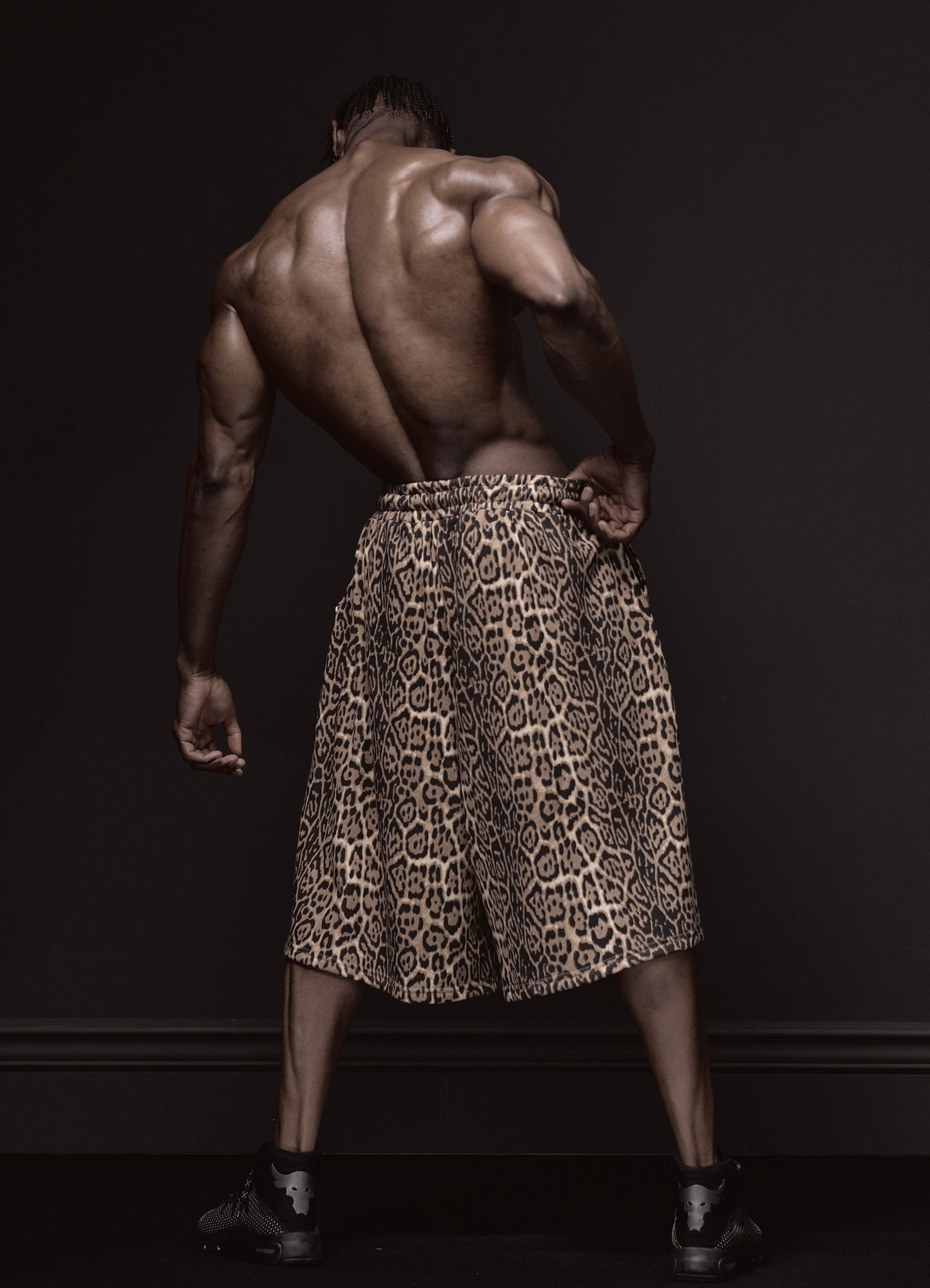 Bermuda Shorts Leopard Gold - Fied World