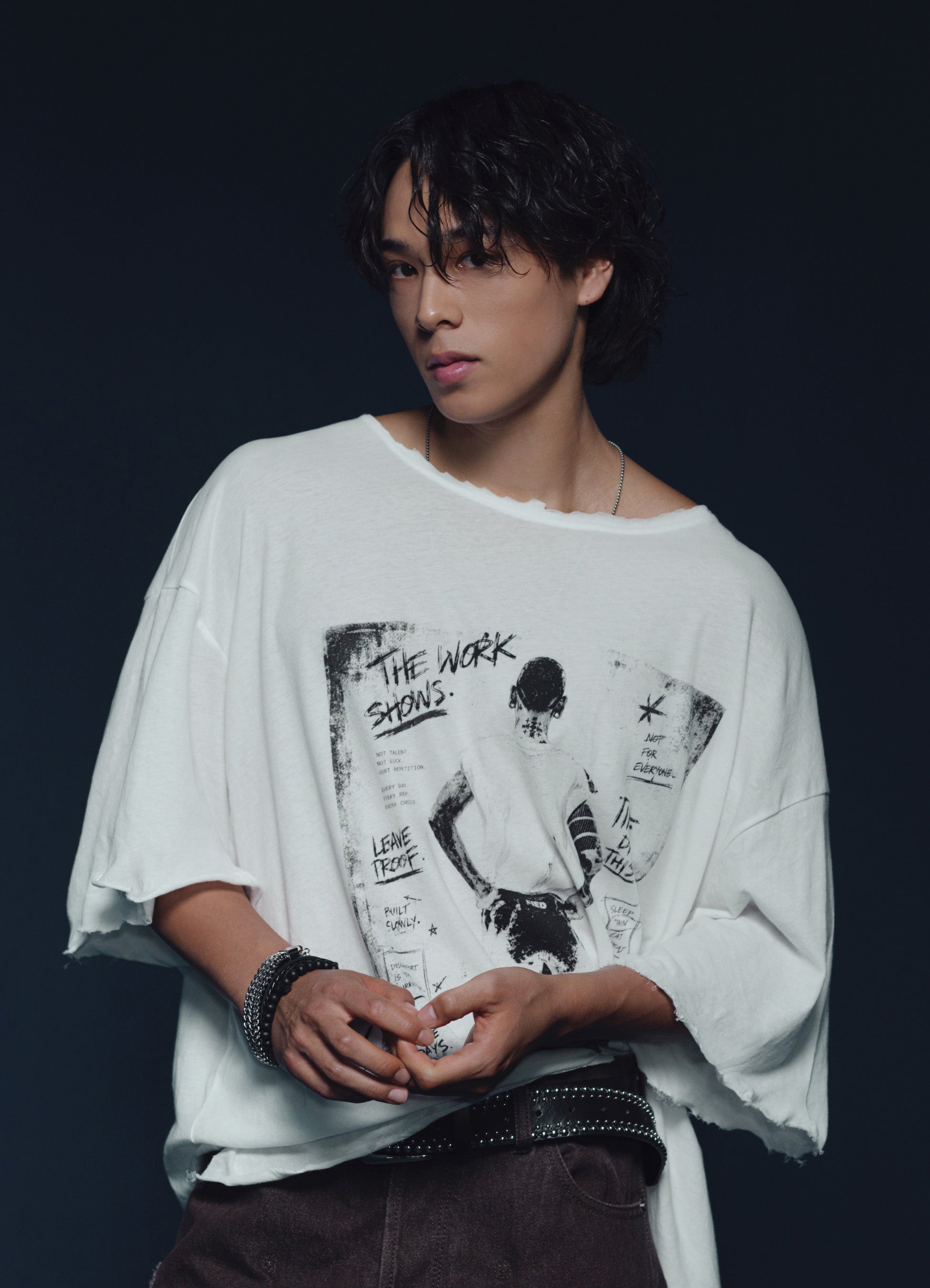 WHITE MAGMA TEE