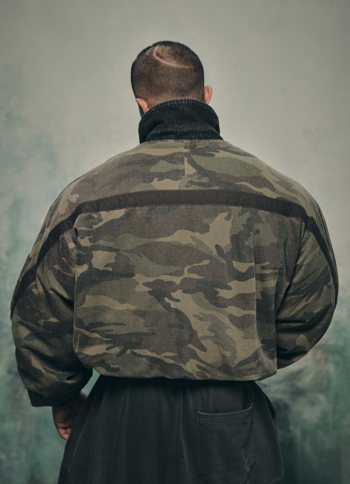 Graze Camo Bomber Jacket