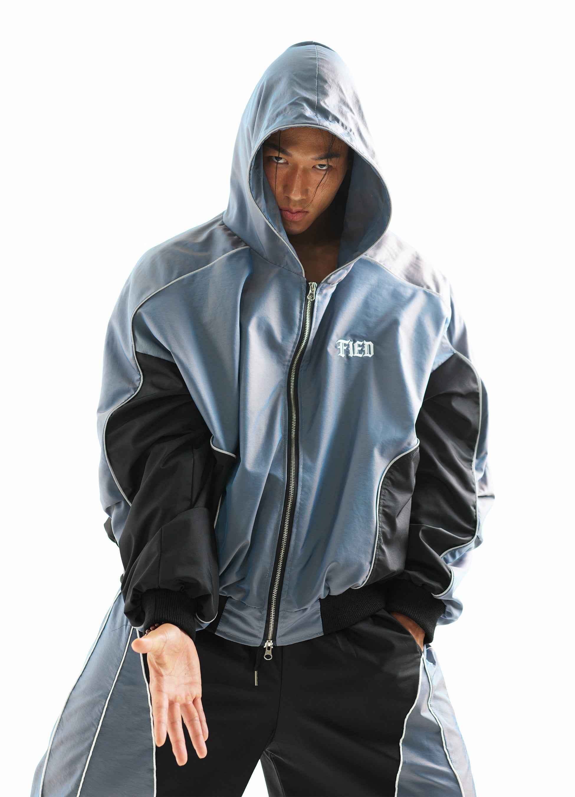 Sky Pearl Hood Jumper