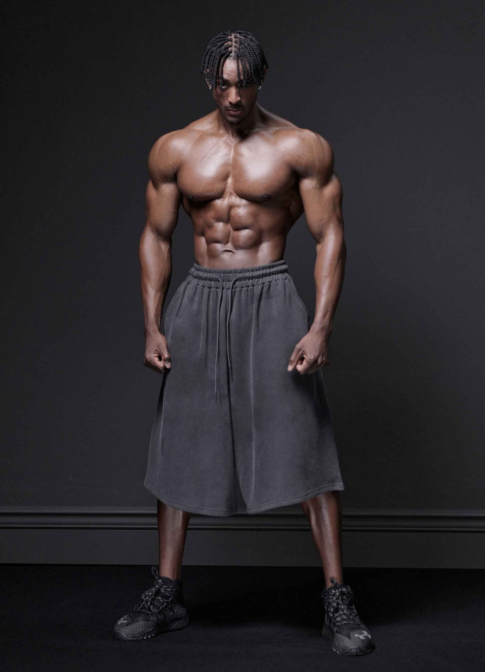 Bermuda Shorts Faded Gray (사본)