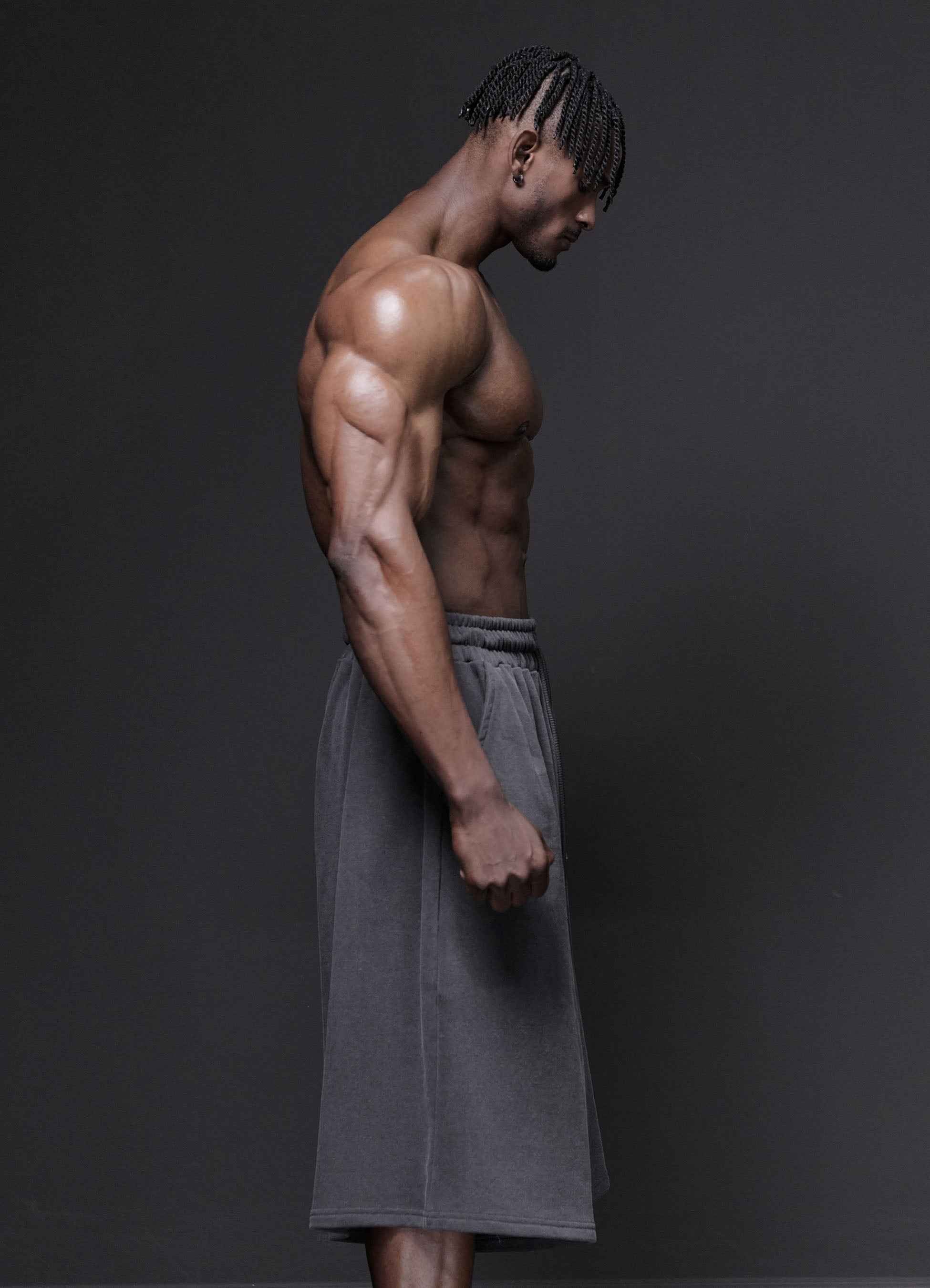 Bermuda Shorts Faded Gray (사본)