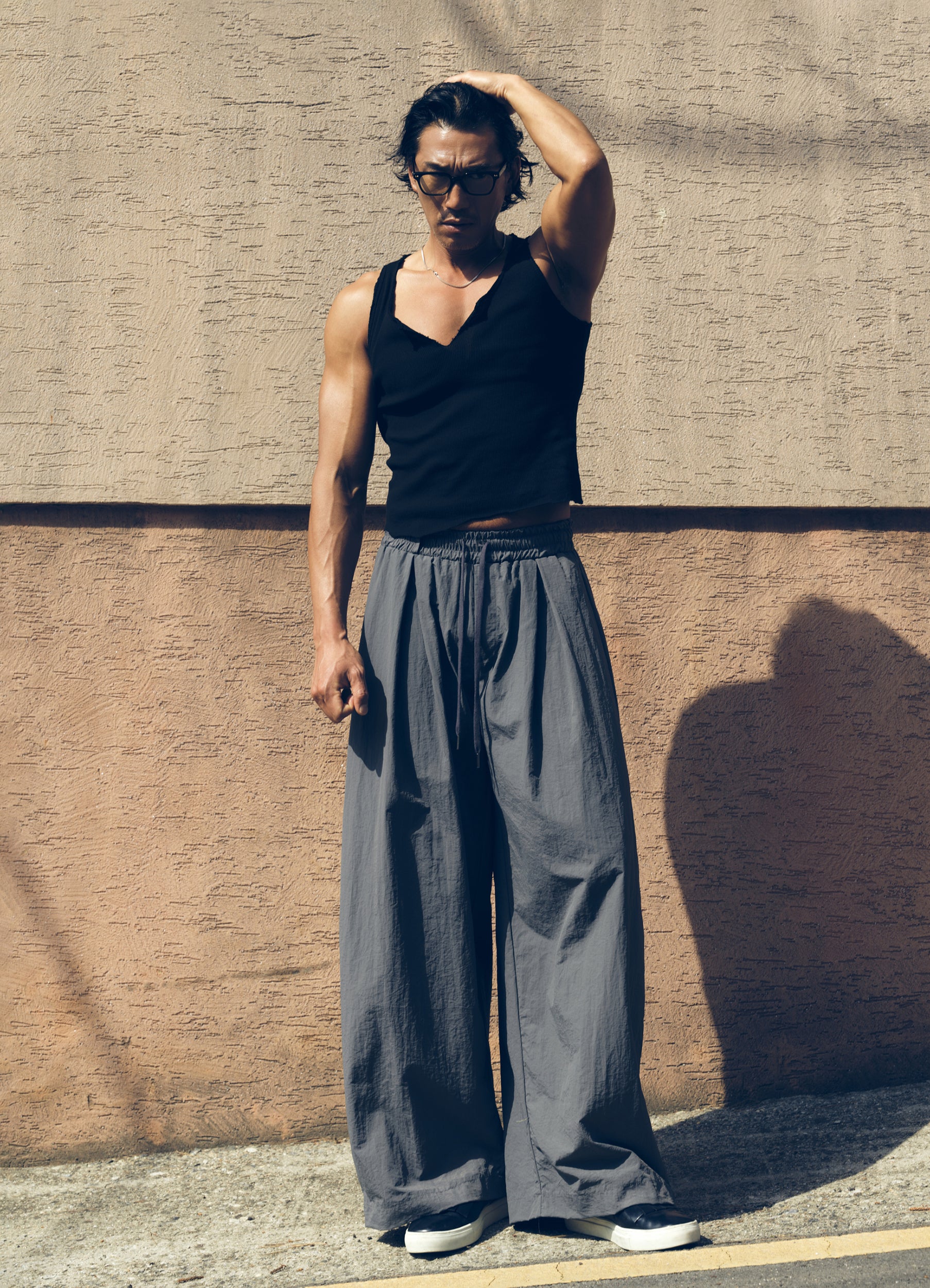 AIR KENDO WIDE PANTS – GRAY