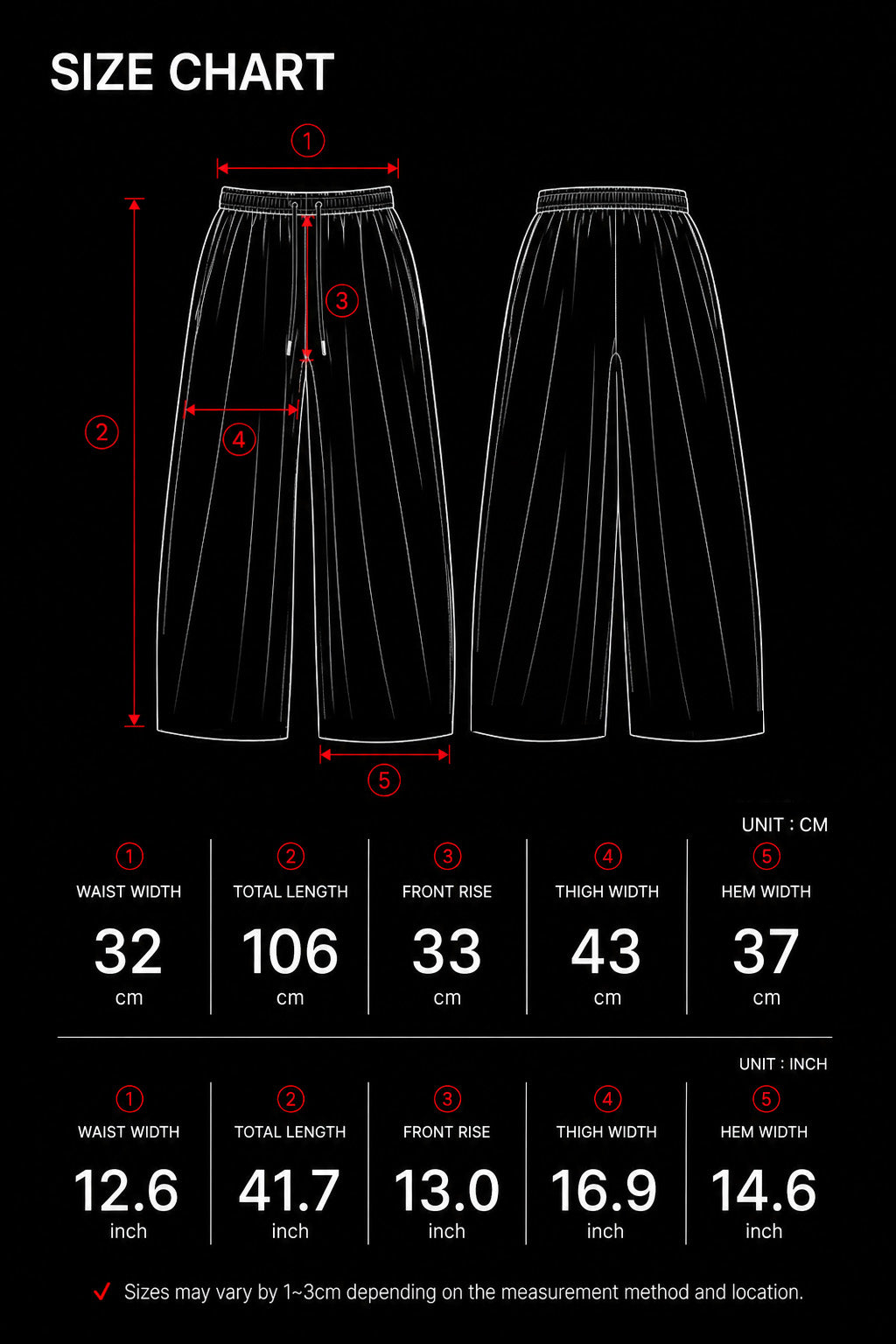 AIR KENDO WIDE PANTS – GRAY